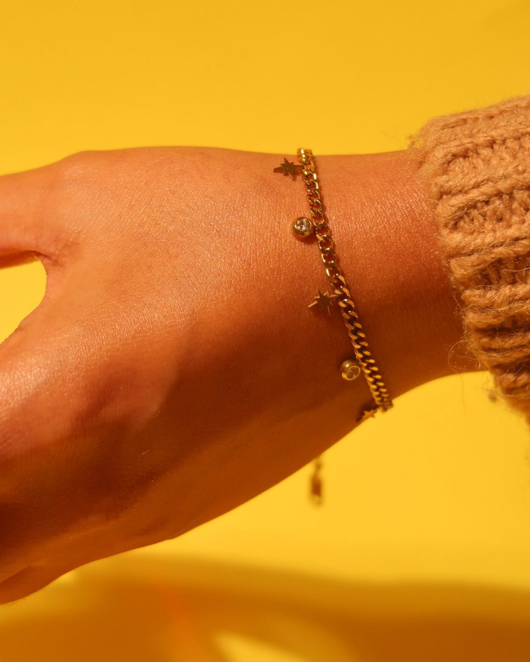 Aero Charm Chain Bracelet