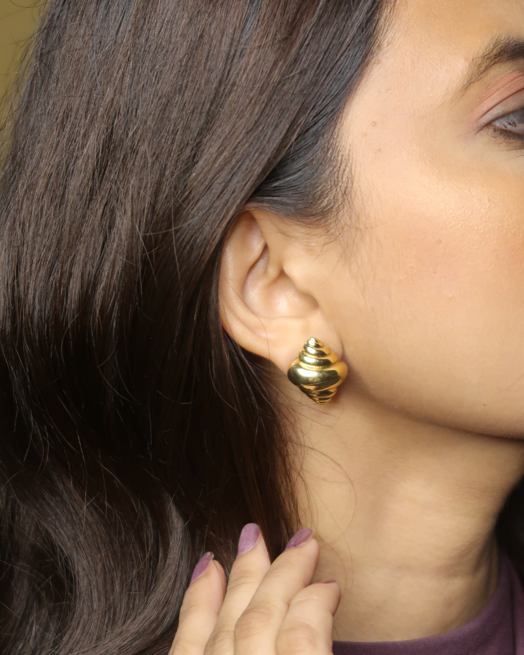 Crossiant Earrings