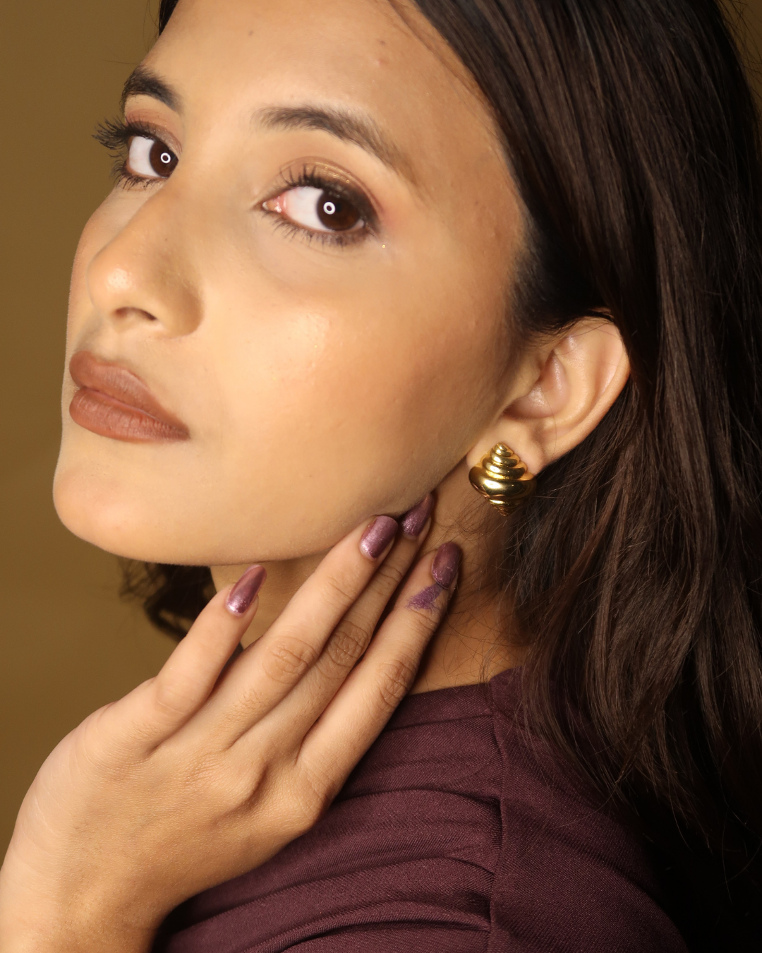 Crossiant Earrings