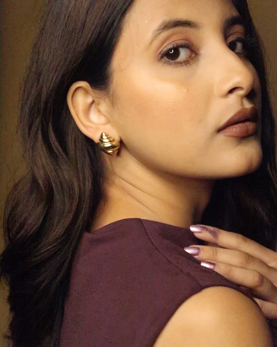 Crossiant Earrings