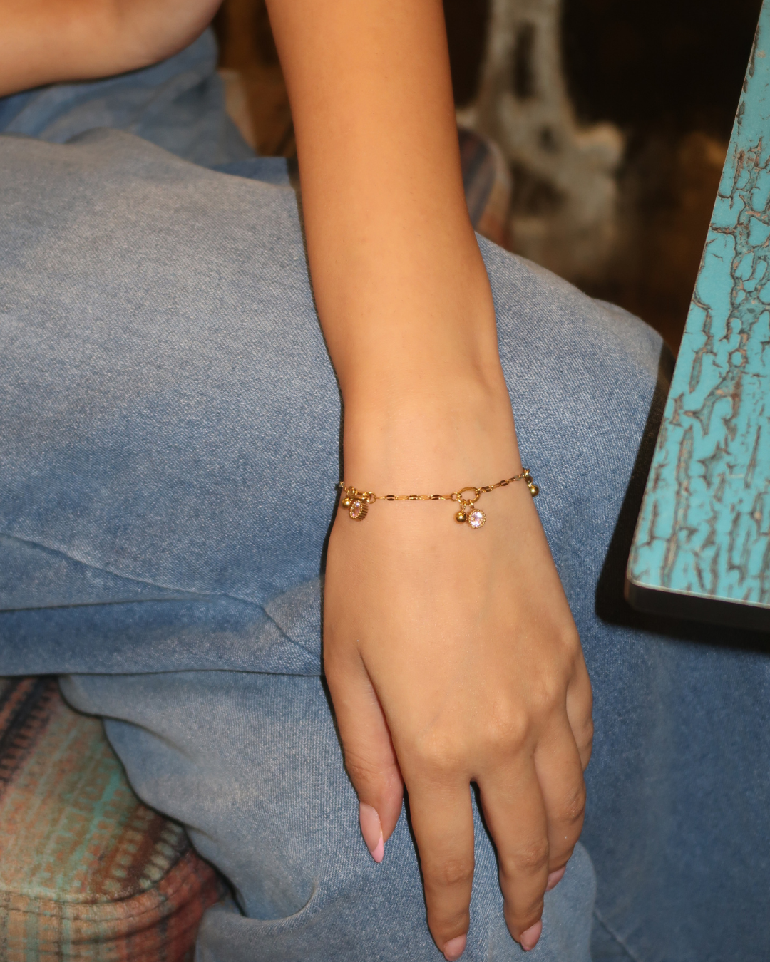 Gulaab Charm Bracelet