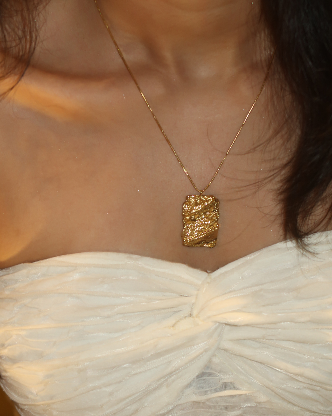 Sandy Swirl Pendant